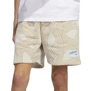New ADIDAS ORIGINALS OAC AOP SHORT HI2968 Shorts/Bermuda Color Alumina - LARGE